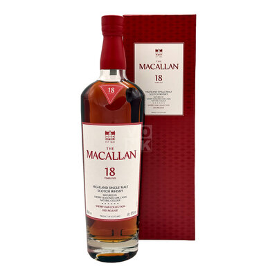 The Macallan Sherry Oak 18 Years Old, 2025 Release