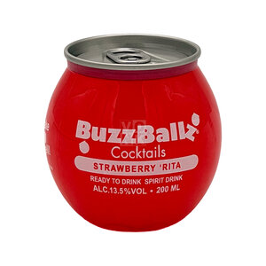 Buzzballz Cocktails Strawberry Rita