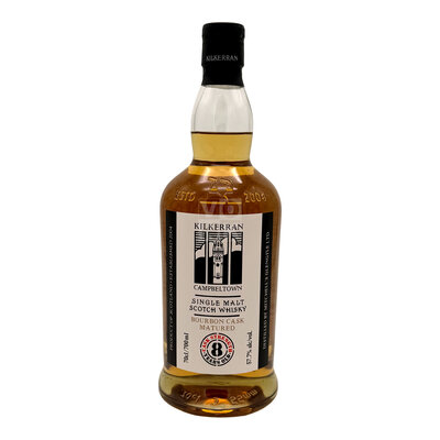 Kilkerran 8 Year Old Cask Strength Bourbon Cask