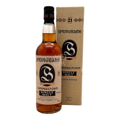 Springbank 21-year-old Doos Licht Beschadigt