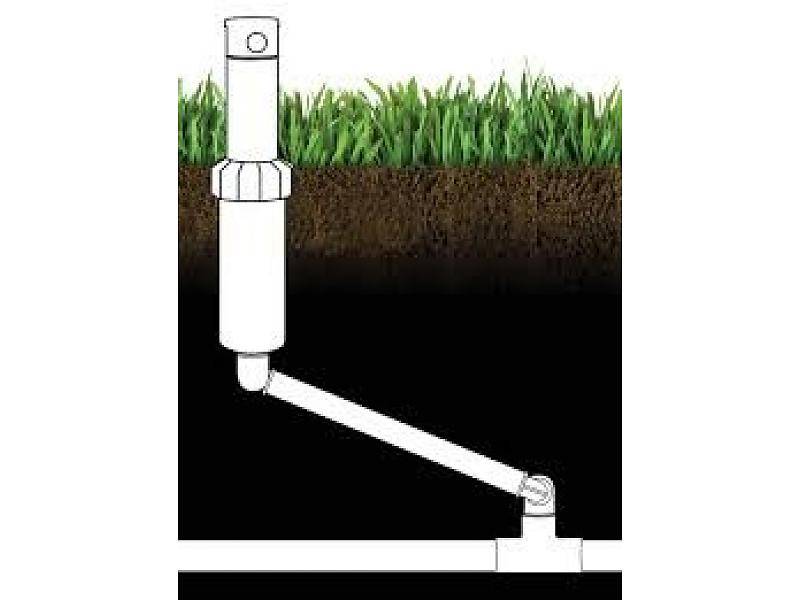 Dura swing joint 2 x 1'' knie buitendraad 30 cm IrriTech 0341266636