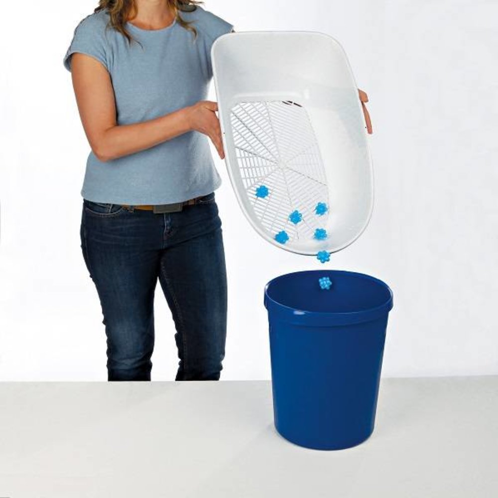 Trixie Kattenbak Open Berto met zeef antraciet Trixie Kattenbak Open Berto met zeef antraciet