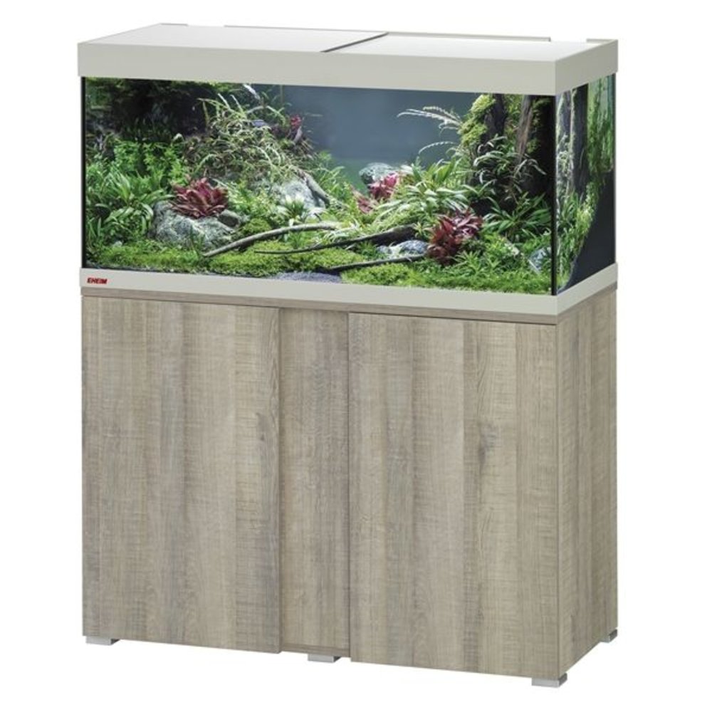 Eheim Aquarium met Meubel Vivaline 180 LED grijs