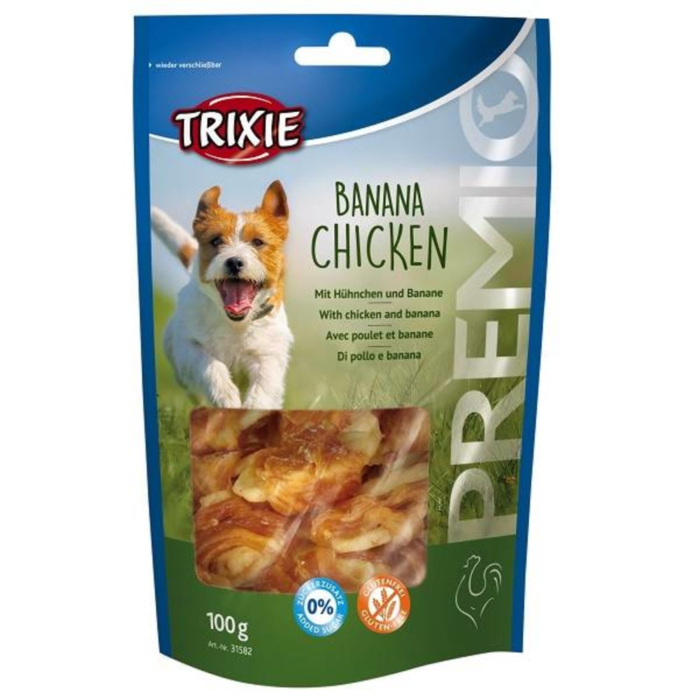 Trixie Hondensnack Kip met Banaan