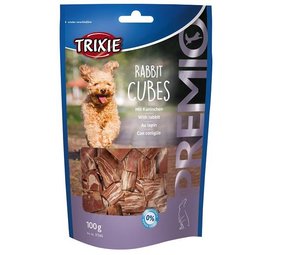 Trixie Hondensnack Premio Rabbit Cubes 100 gram Trixie Hondensnack Premio Rabbit Cubes 100 gram