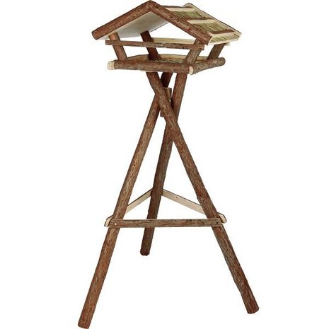 Trixie Vogel voederhuis Natural Living met standaard