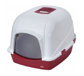 EBI Kattenbak Jumbo XXL rood