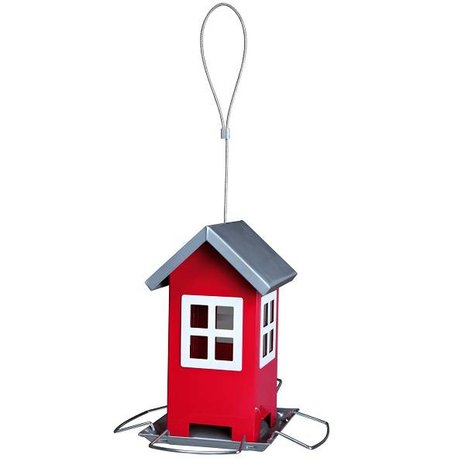 Trixie Vogel Voederhuis rood