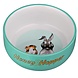Trixie Honey & Hopper Keramische voer/waterbak Trixie Honey & Hopper Keramische voer/waterbak