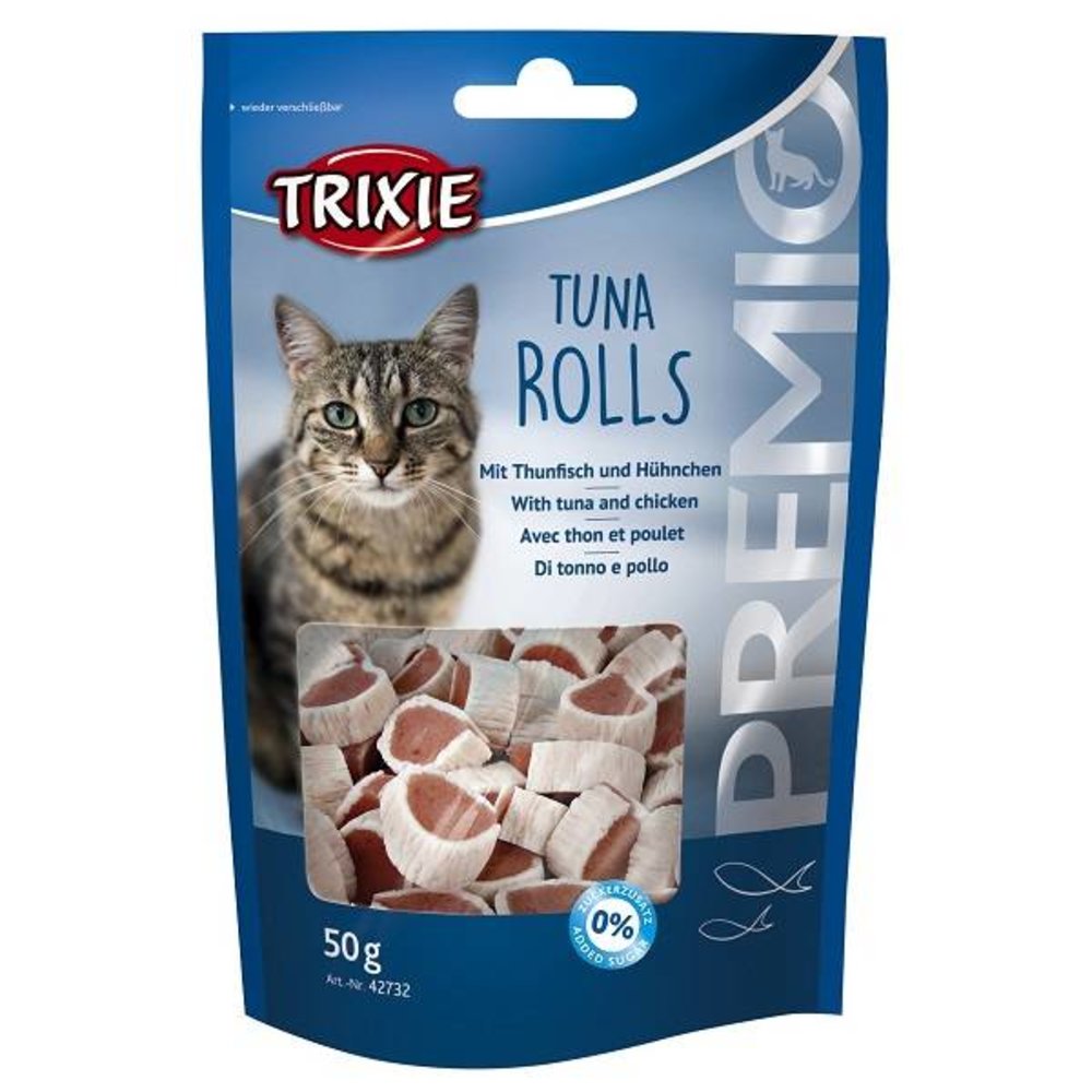 Trixie Kattensnack Premio Tonijn Rolletjes