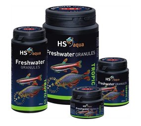 HS Aqua Freshwater Granules XS Kleine Tropische vis HS Aqua Freshwater Granules XS Kleine Tropische vis