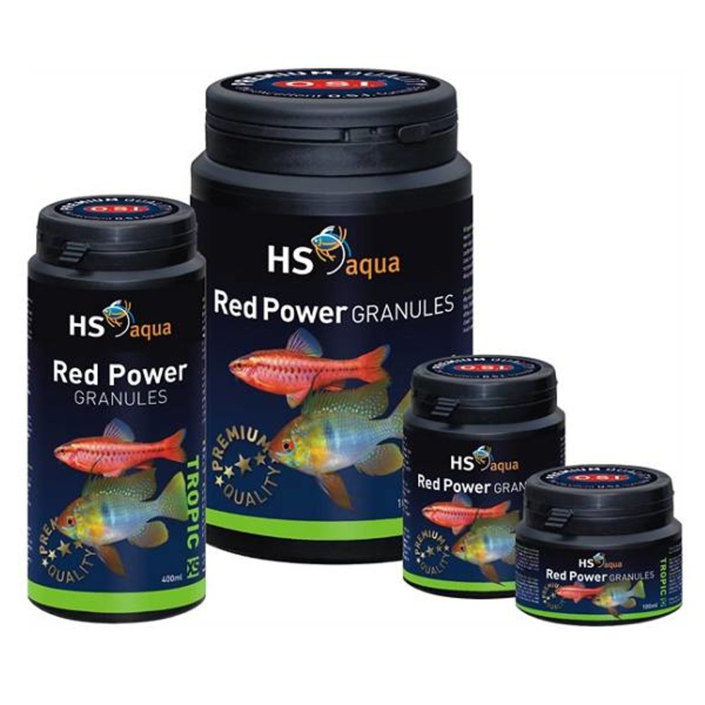 HS Aqua Red Power Granules XS Kleine Tropische vis