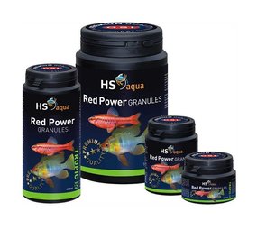 HS Aqua Red Power Granules XS Kleine Tropische vis HS Aqua Red Power Granules XS Kleine Tropische vis