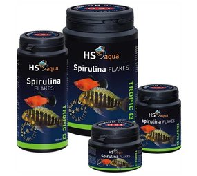 HS Aqua Spirulina Flakes Voeding voor Planteneters