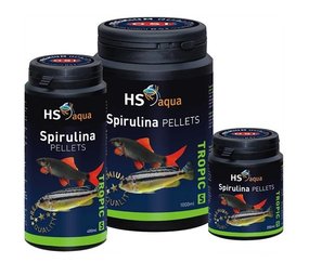 HS Aqua Spirulina Pellets voor klein tot middelgrote vis
