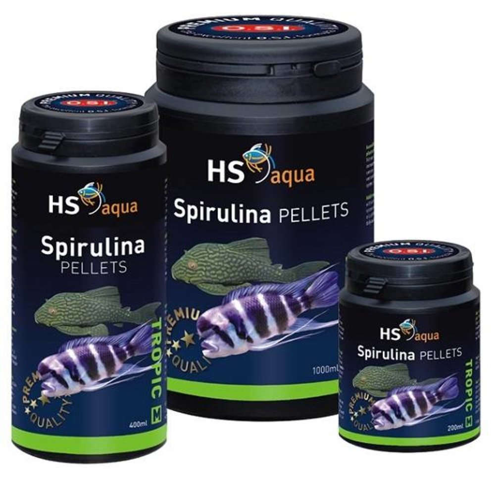 HS Aqua Spirulina Pellets voor middel tot grote vis