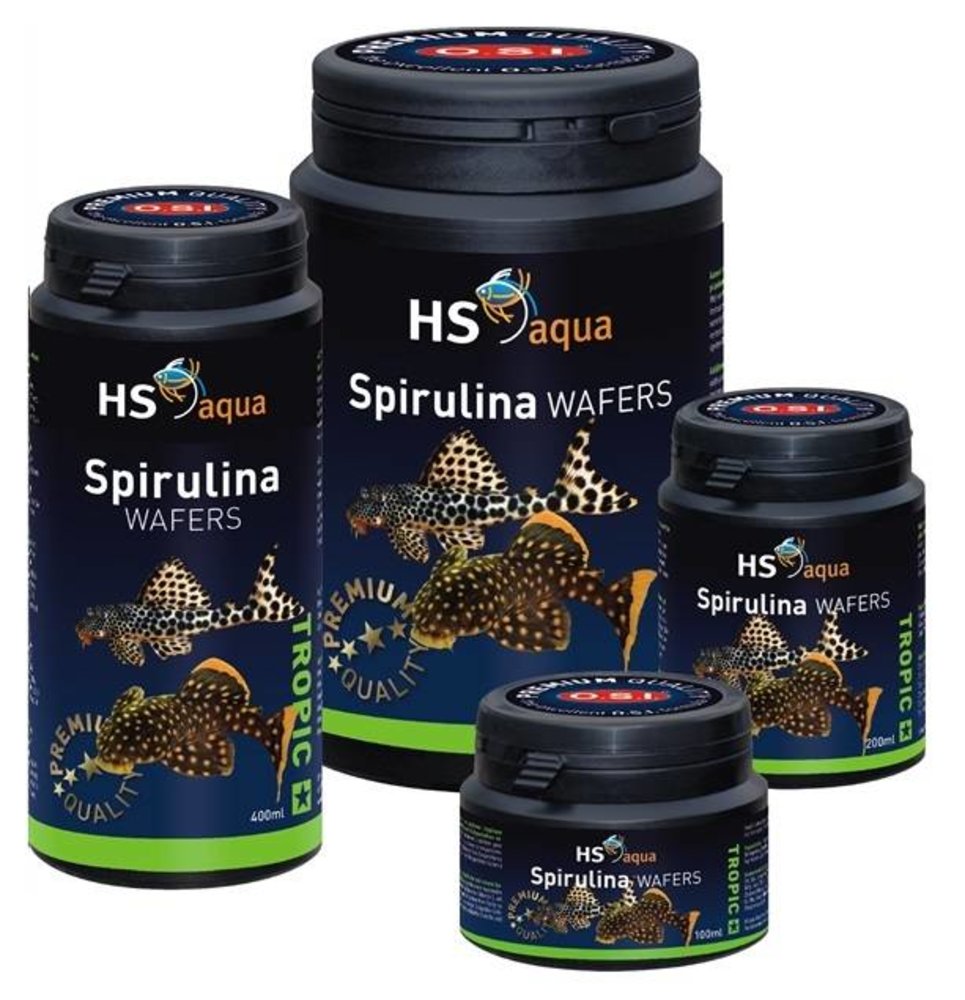 HS Aqua SpirulinaWafers voor Algeneters
