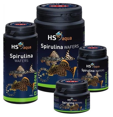 HS Aqua SpirulinaWafers voor Algeneters