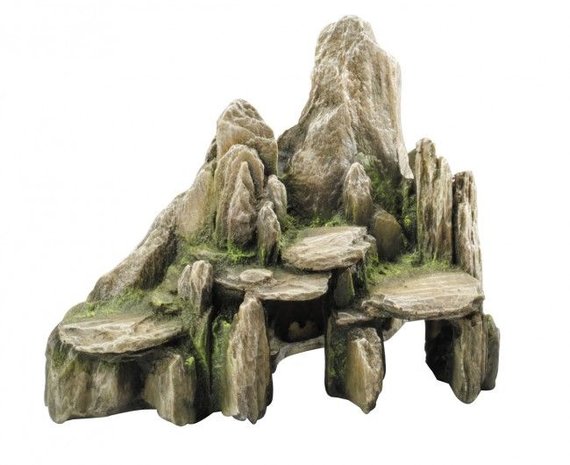 Aqua Della Decoratie Steen Slate Cave met Moss