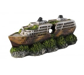 groei Acht Christian Aquarium Decoratie Schip, Boot of Scheepswrakken - Pets Gifts