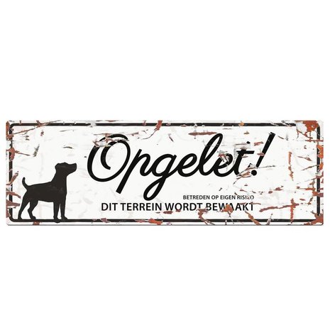 D&D Waakbord Jack Russel