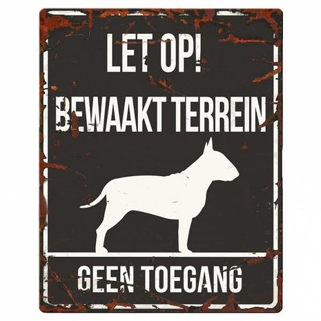 D&D Waakbord Bull Terrier
