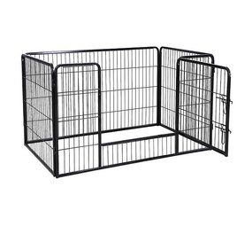 Puppy en Konijnenren  122 x 80 cm