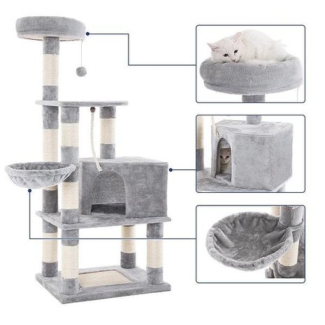 Pets Gifts Krabpaal Rostock lichtgrijs