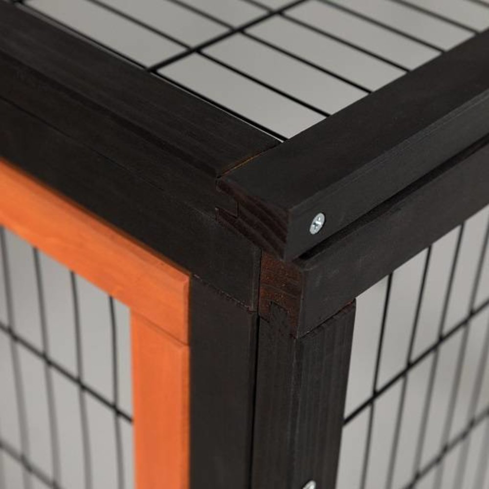 Trixie Buitenren met dak en nachthok