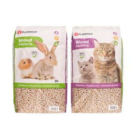 Flamingo Premium Houtkorrels 15 KG