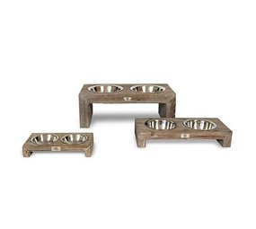 Voer en waterbak Milano