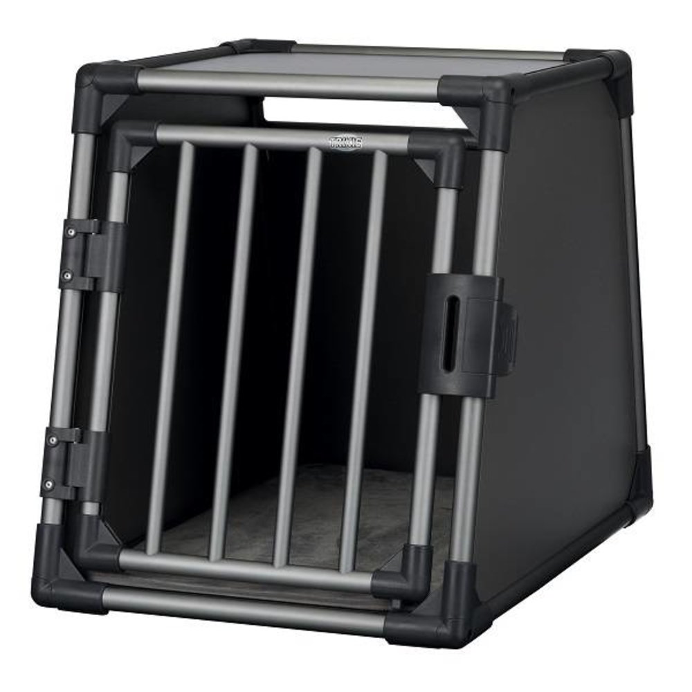 Trixie Auto Vervoersbox Aluminium grafiet