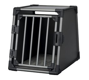 Trixie Auto Vervoersbox Aluminium grafiet