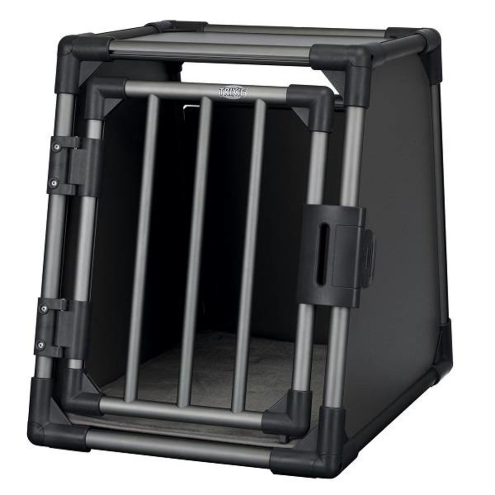 Trixie Auto Vervoersbox Aluminium grafiet
