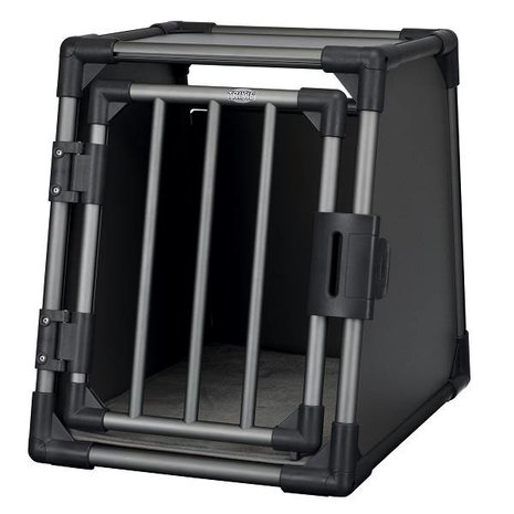 Trixie Auto Vervoersbox Aluminium grafiet