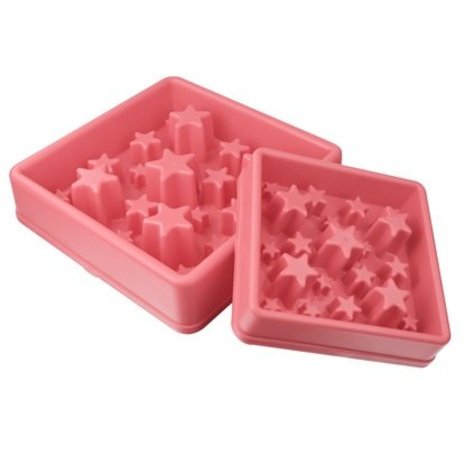 Eat Slow Live Longer Anti Schrokbak Star roze