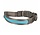 Metal Halsband met Verlichting USB blauw