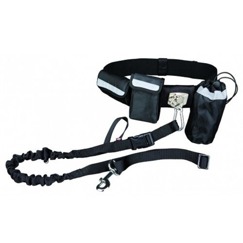 Trixie Looplijn met heupriem zwart