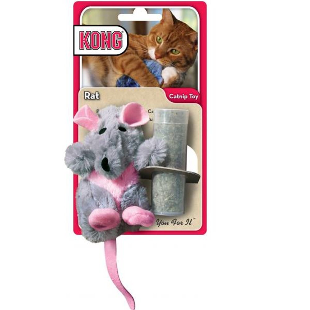 KONG Kattenspeelgoed Catnip Rat