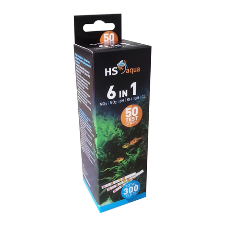 HS Aqua Teststrips 6 in 1 HS Aqua Teststrips 6 in 1