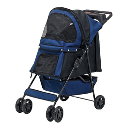 Flamingo Smart Hondenbuggy donkerblauw Flamingo Smart Hondenbuggy donkerblauw