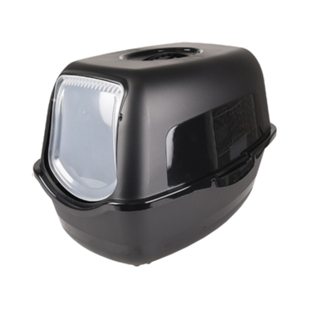 Flamingo Kattenbak Lexie zwart Large