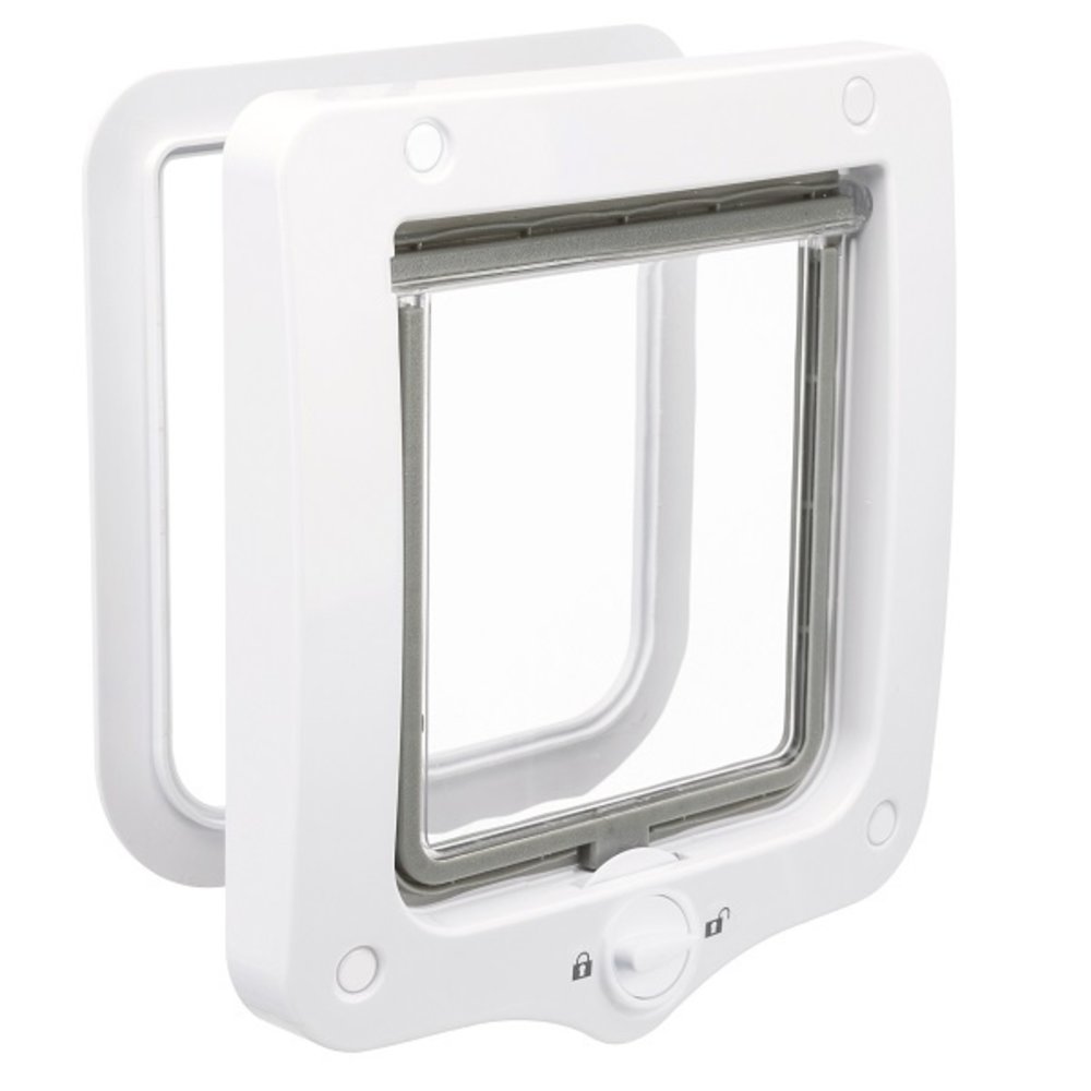 Trixie Kattenluik 2 standen wit 20 x 22 cm