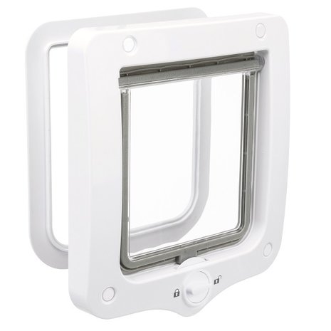 Trixie Kattenluik 2 standen wit 20 x 22 cm