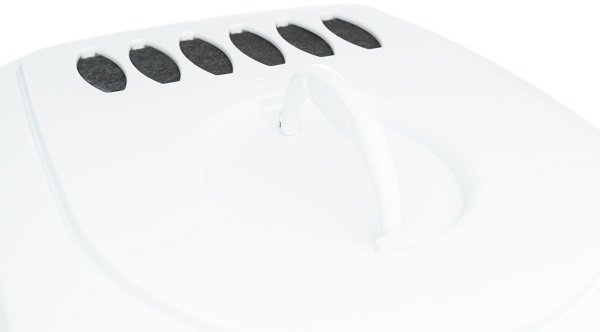 Trixie Jumbo Kattenbak Primo grijs/wit Trixie Jumbo Kattenbak Primo grijs/wit