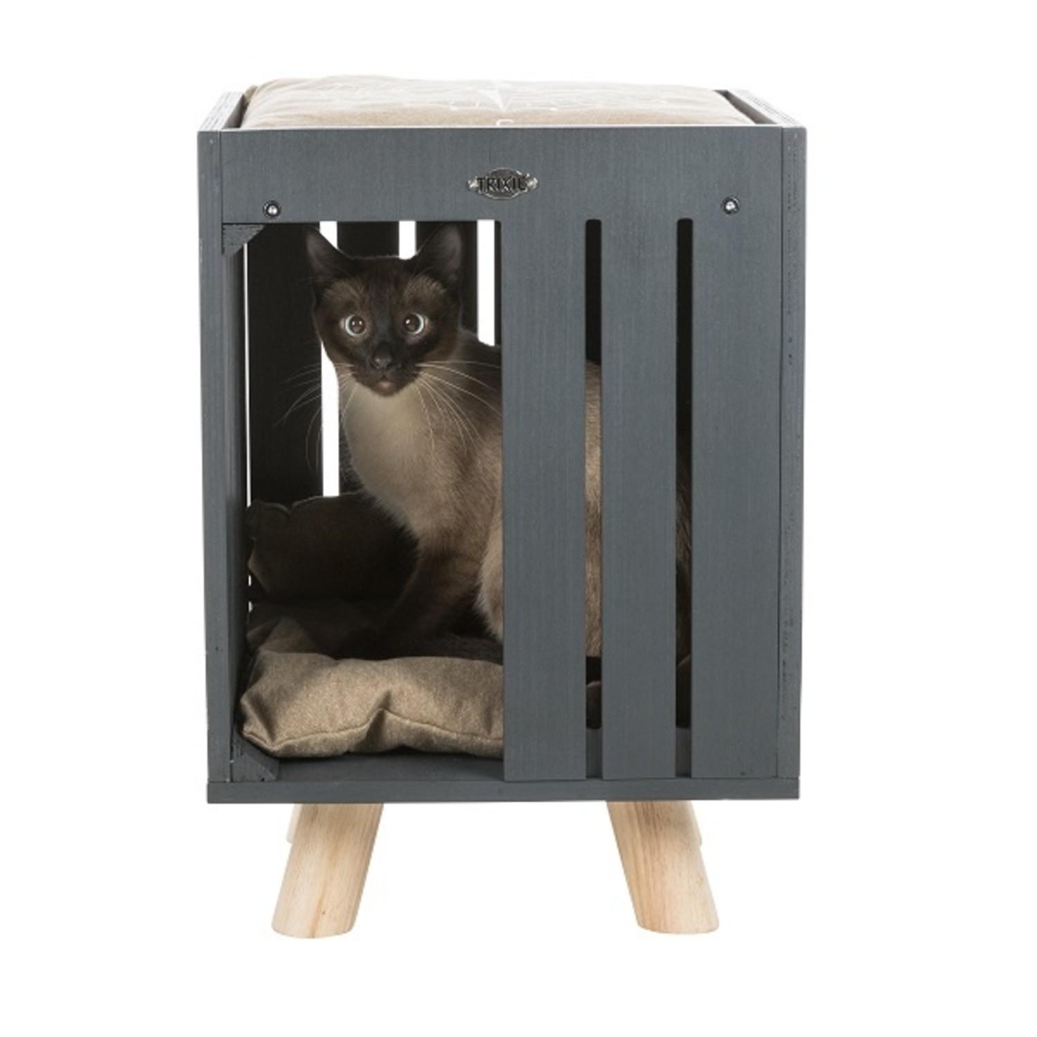 Positief koelkast Vrijgevigheid Trixie Be Nordic Kattenhuis Alva - Pets Gifts