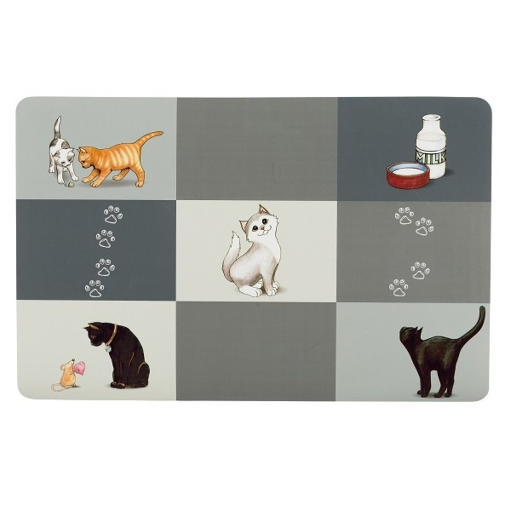 Dek de tafel voertuig Medisch wangedrag Trixie Placemat Kat Design Patchwork Cat - Pets Gifts