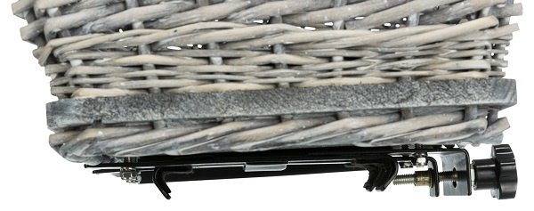 Trixie Fietsmand Hond grijs E-Bike