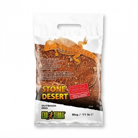 Exo Terra Woestijnzand Outback rood
