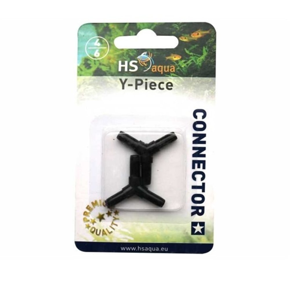 HS Aqua Y-Stuk 4-6 mm 2st HS Aqua Y-Stuk 4-6 mm 2st
